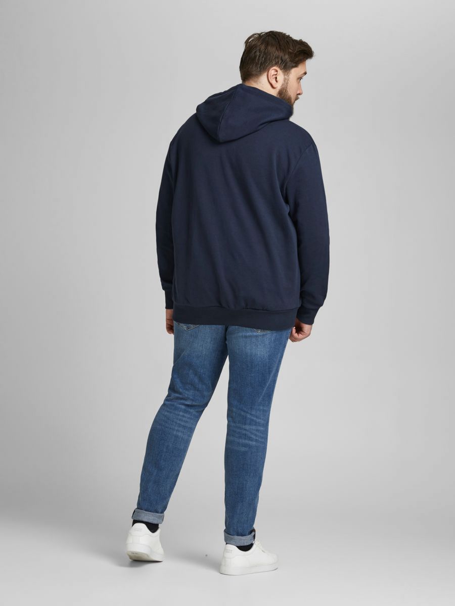 + FELPE Uomo JACK&JONES 12183623 BASIC SWEAT NAVY BLAZER
