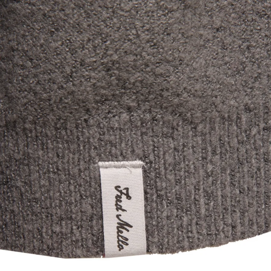 5892K maglione uomo FRED MELLO light grey sweater man