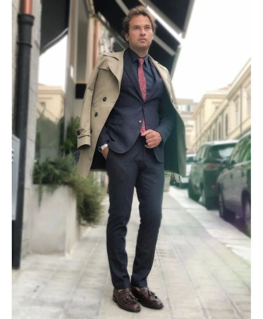 Abito base blu, elegante - Paul Miranda
