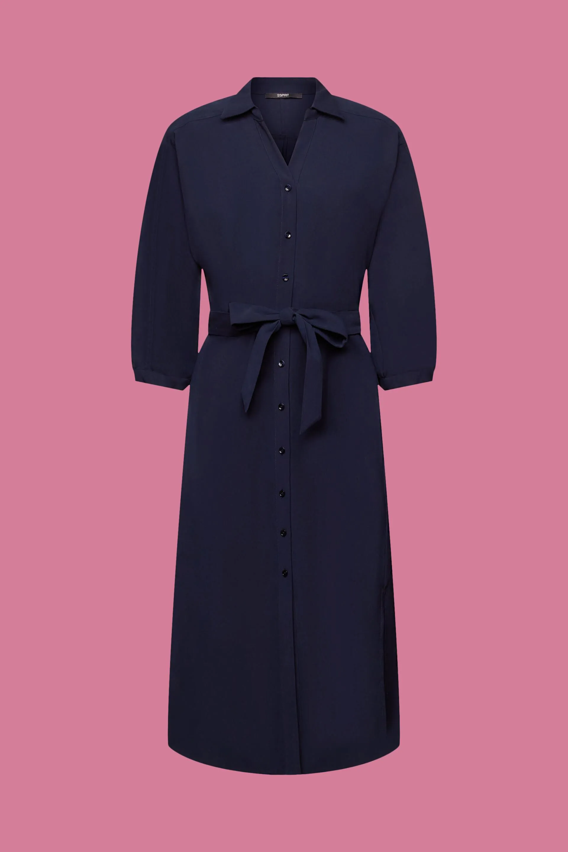 Abito midi stile camicia