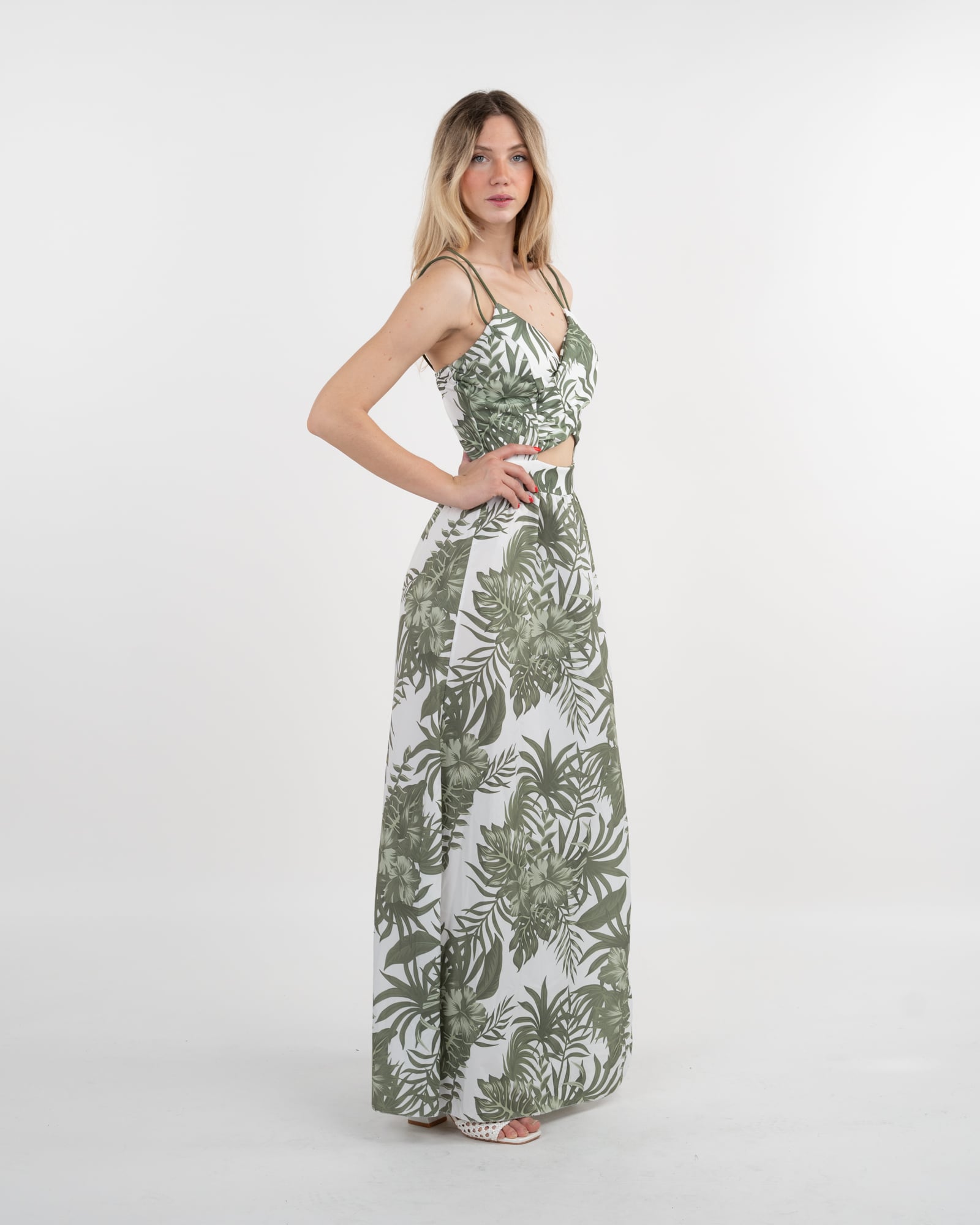 Abito tropicale - VERDE