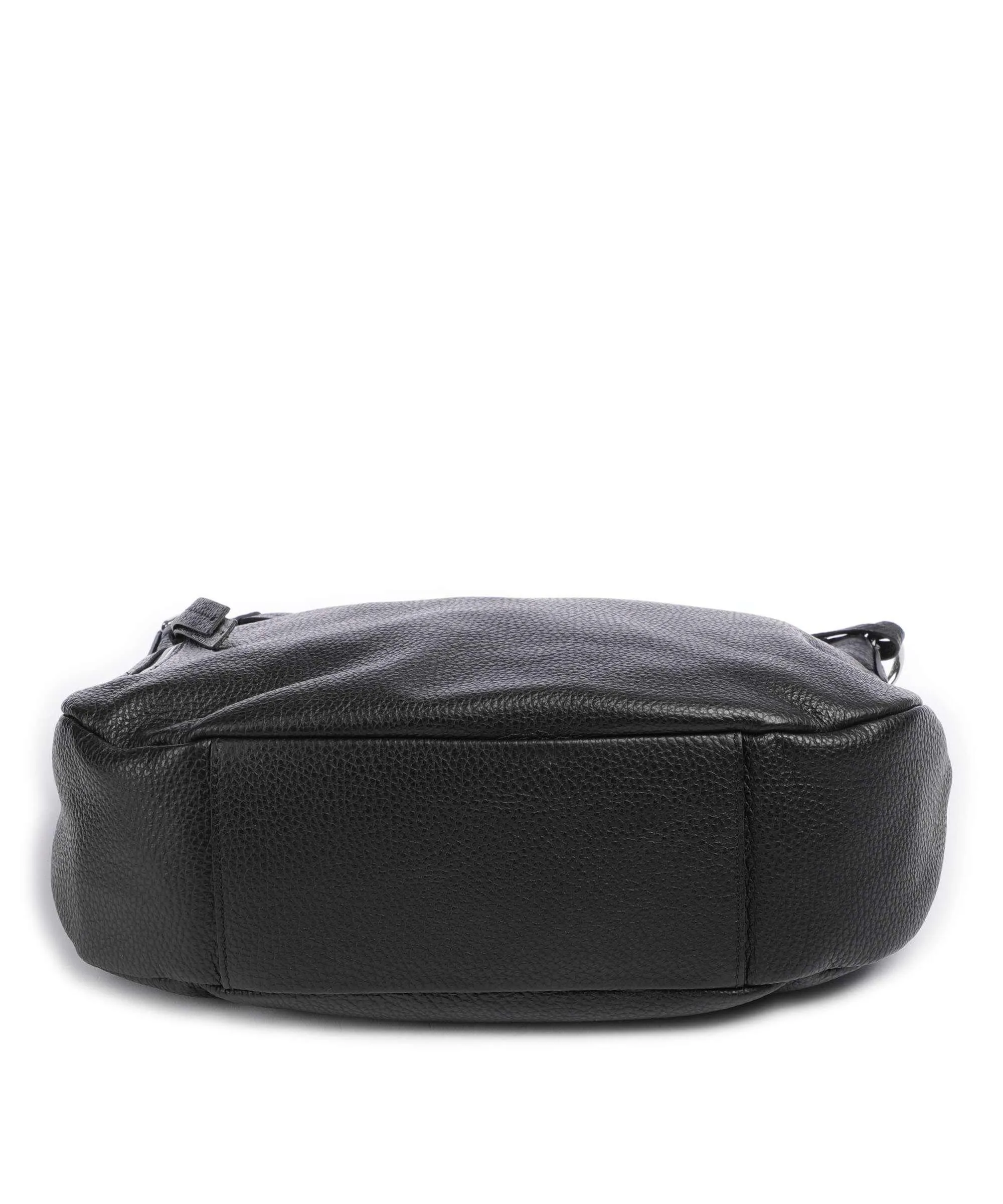  Abro Adria Juna Borsa hobo pelle di vacchetta grana nero  
