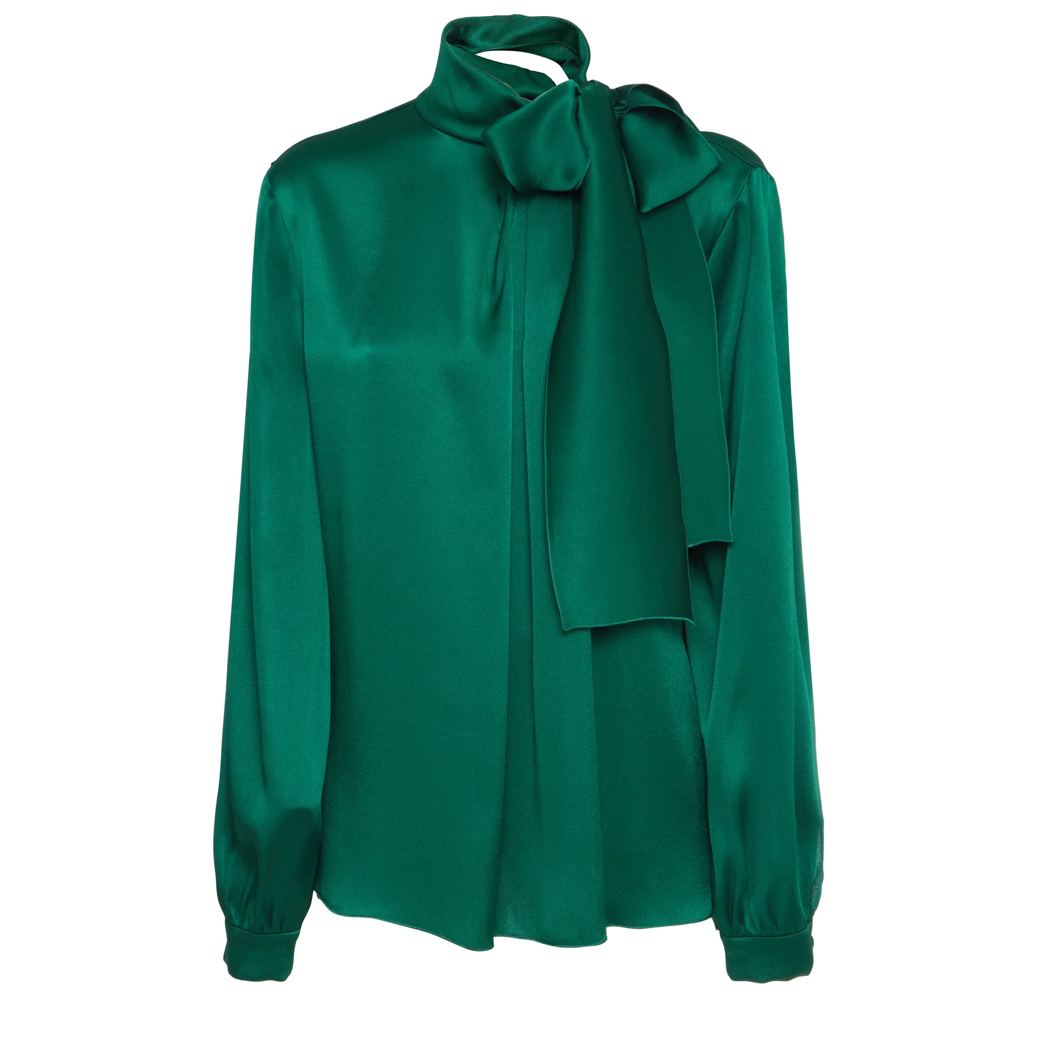 ALBERTA FERRETTI  Camicia in tessuto verde