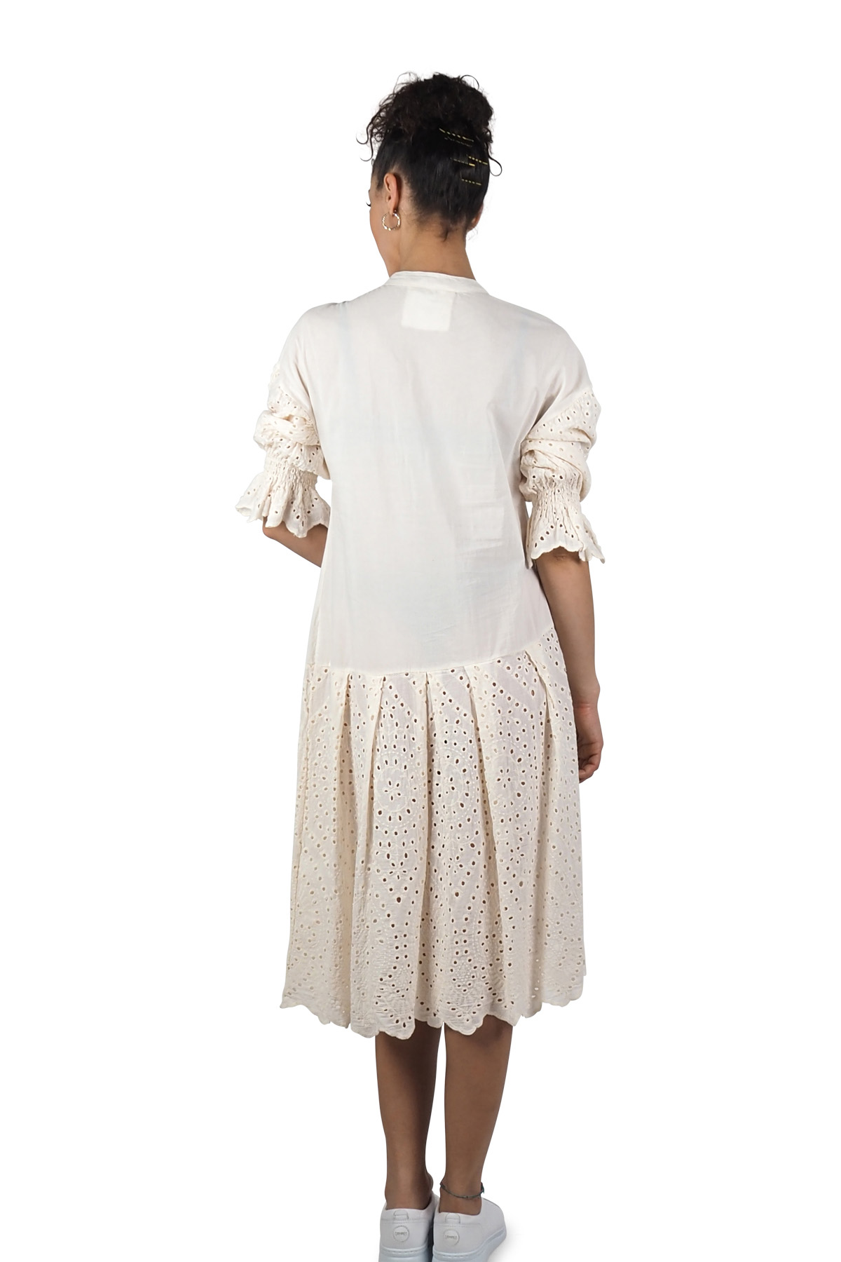Alessia Santi vestito donna estivo panna