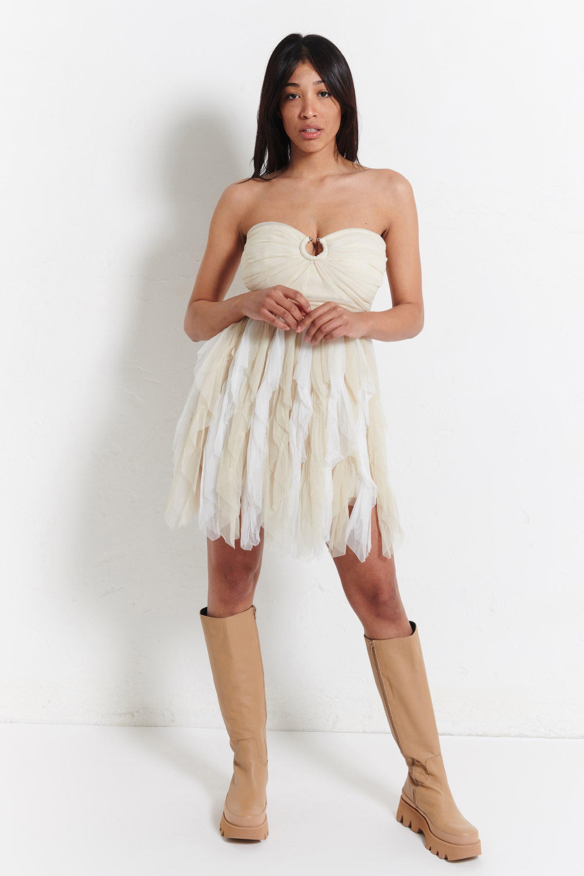 ANIYE BY Abito in tulle BUSTIER RIO