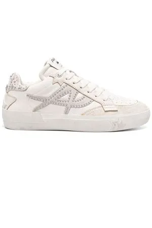 ASH Calzature,Sneakers Sneakers Moonlight Stud in pelle bianco avorio 