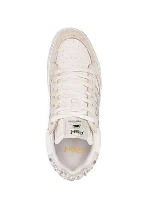 ASH Calzature,Sneakers Sneakers Moonlight Stud in pelle bianco avorio 