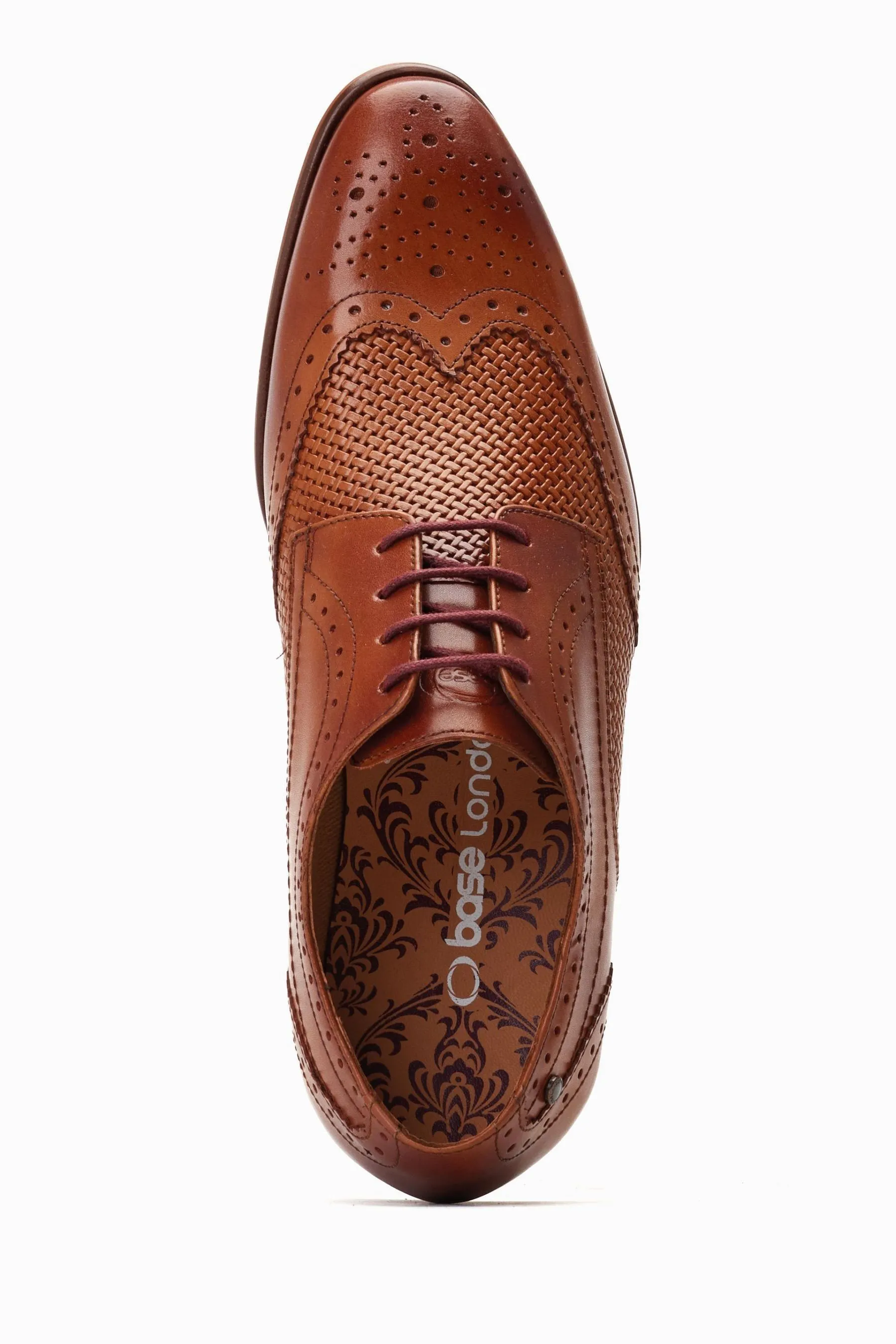 Base London Falcone Pizzo Scarpe stile brogue    