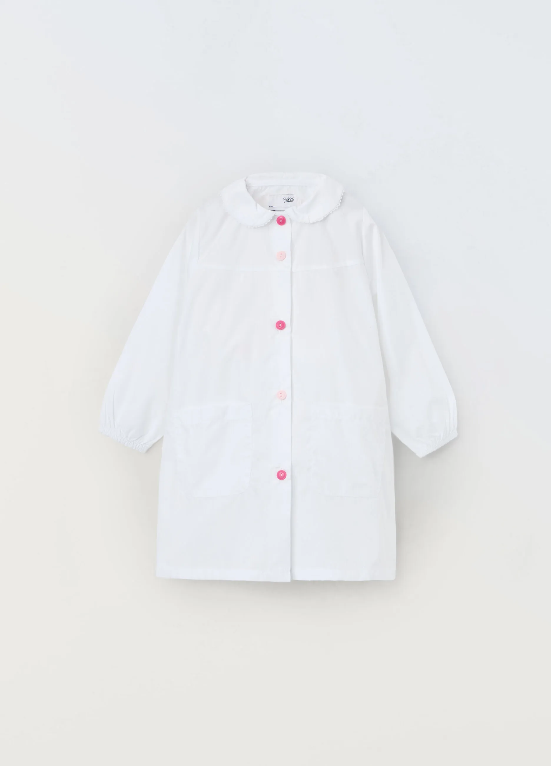 BLUKIDS  Grembiule con colletto lavorato bambina