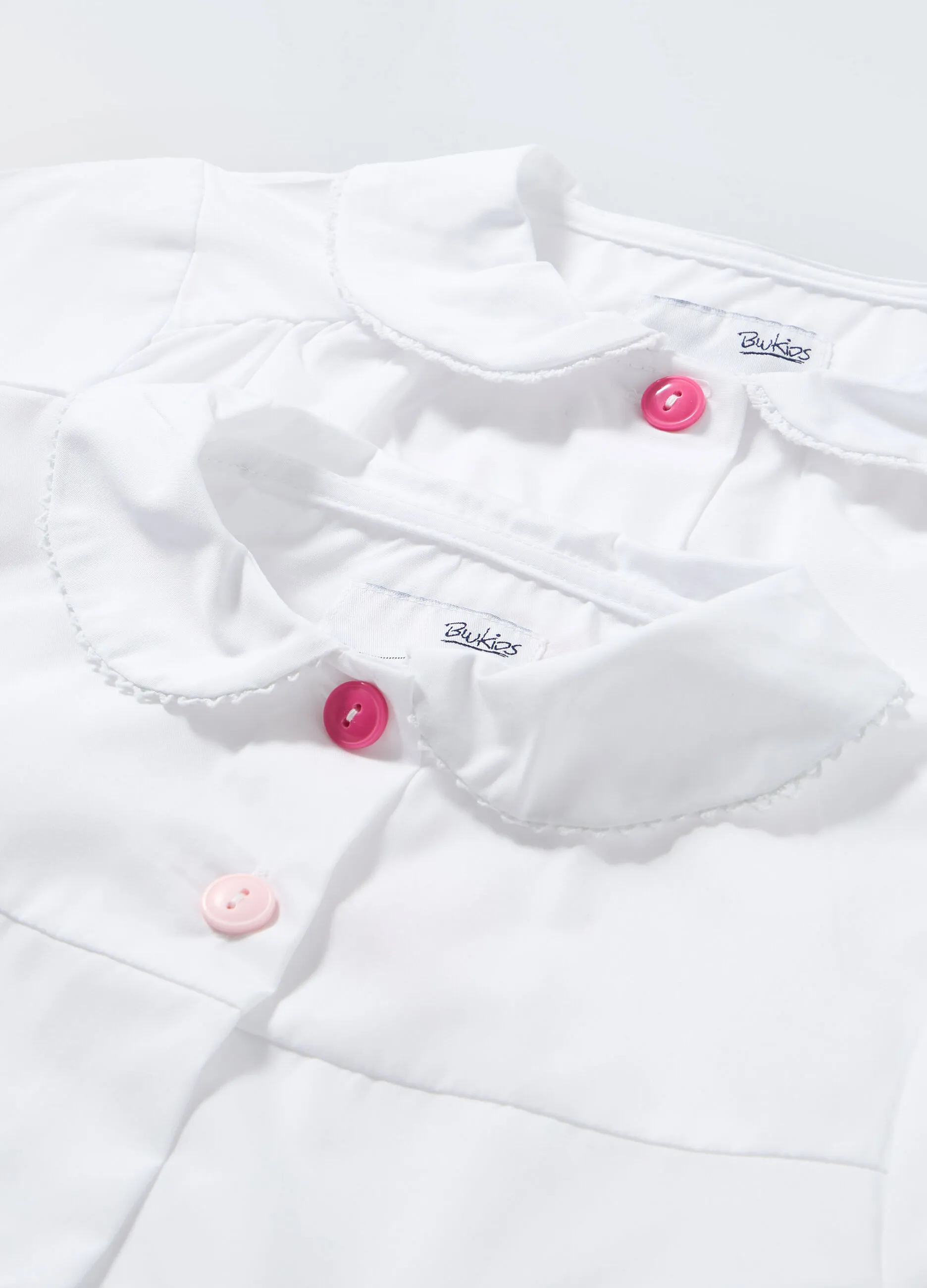 BLUKIDS  Grembiule con colletto lavorato bambina
