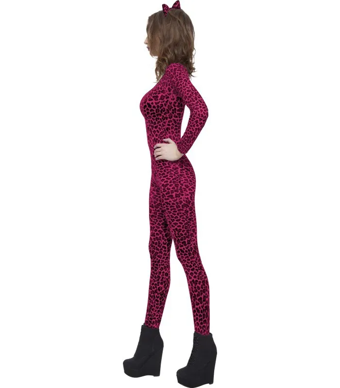 BODY DA DONNA LEOPARDATO ROSA