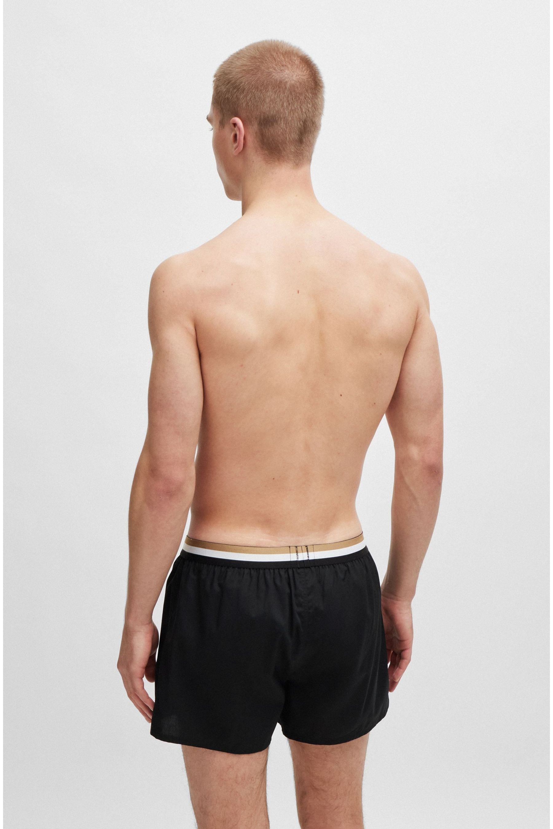 BOSS Of - Shorts del pigiama 2 Confezione in popeline di cotone