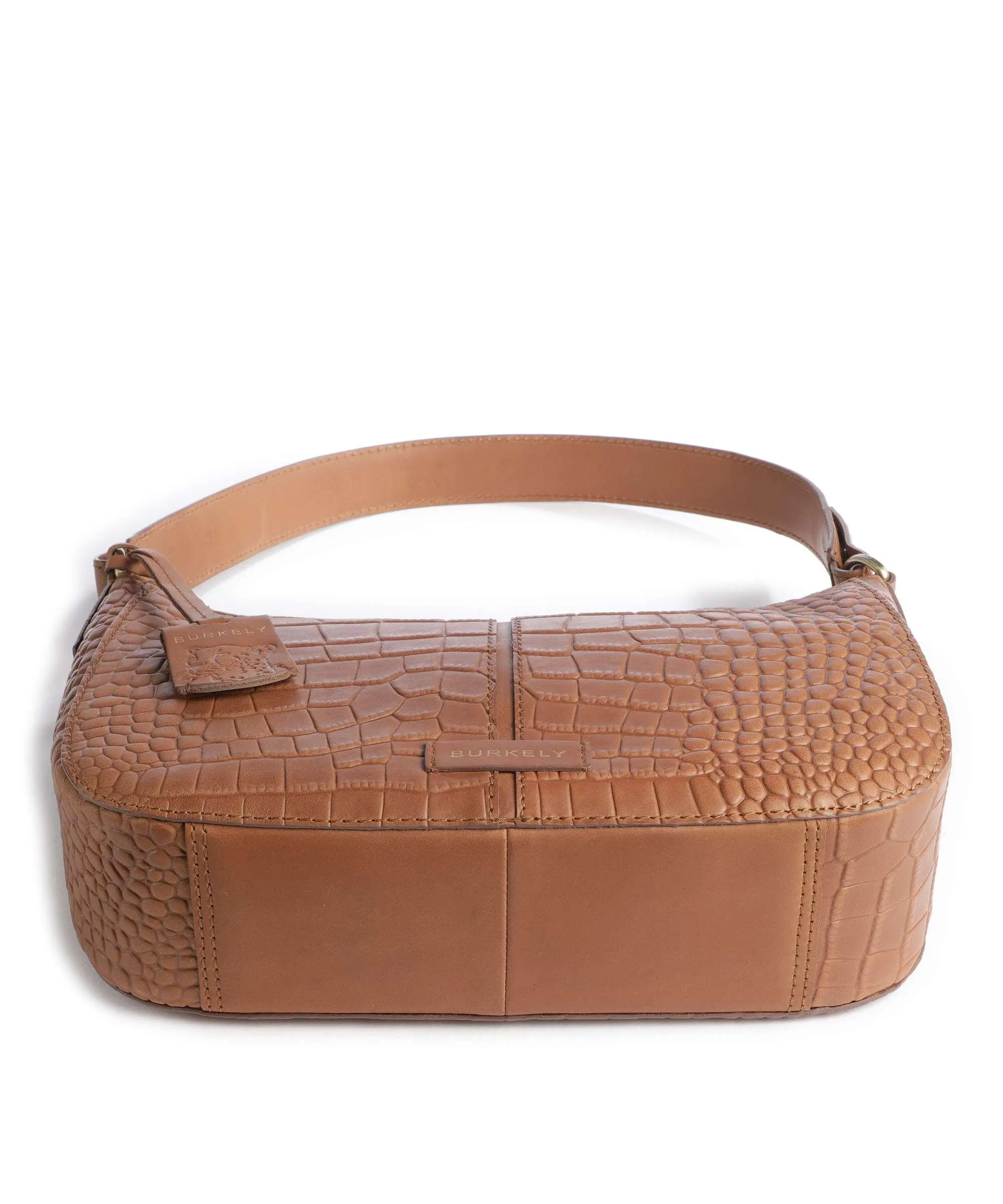  Burkely Cool Colbie Borsa a spalla pelle in rilievo cognac  