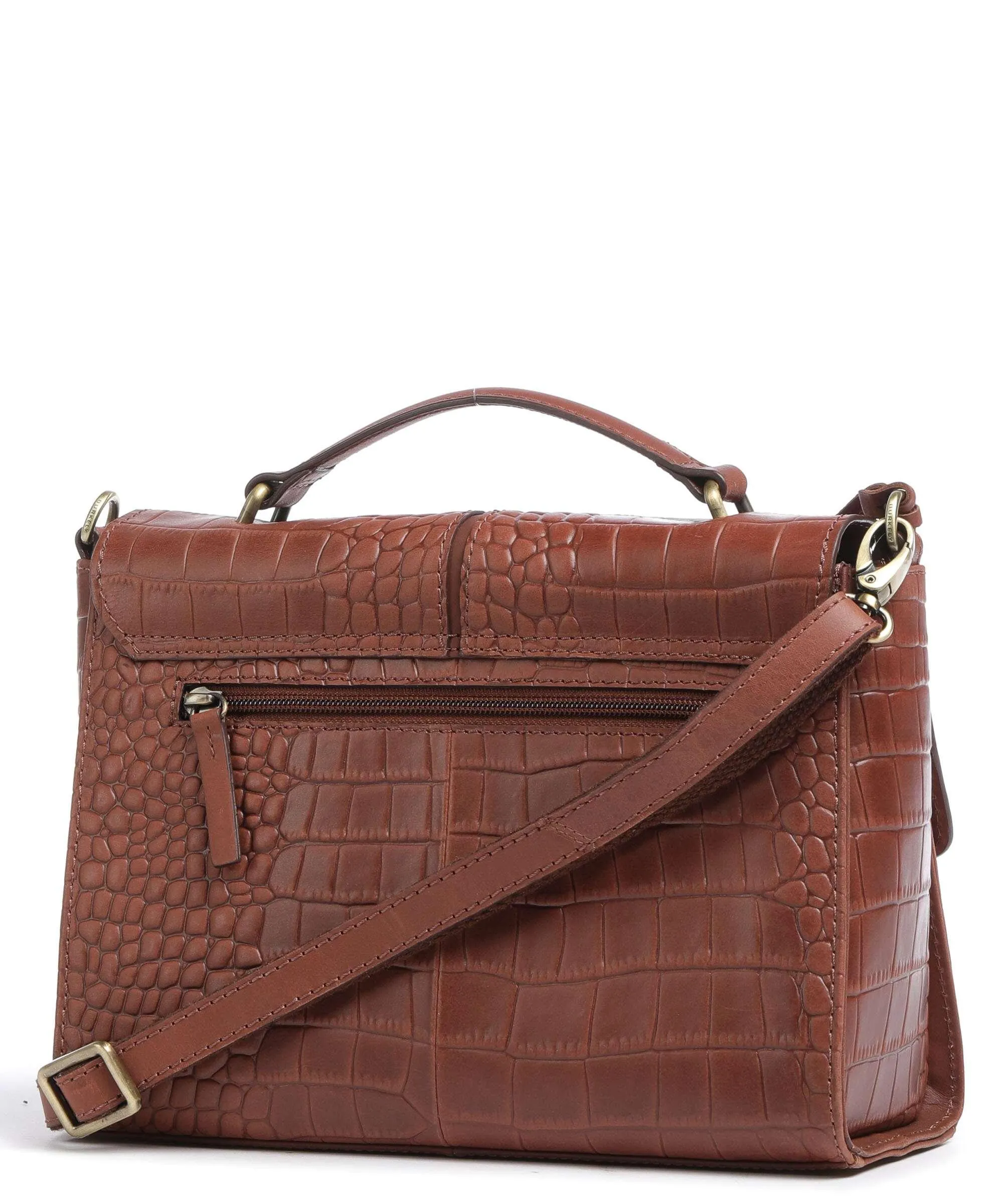  Burkely Cool Colbie Borsa a tracolla pelle in rilievo marrone  