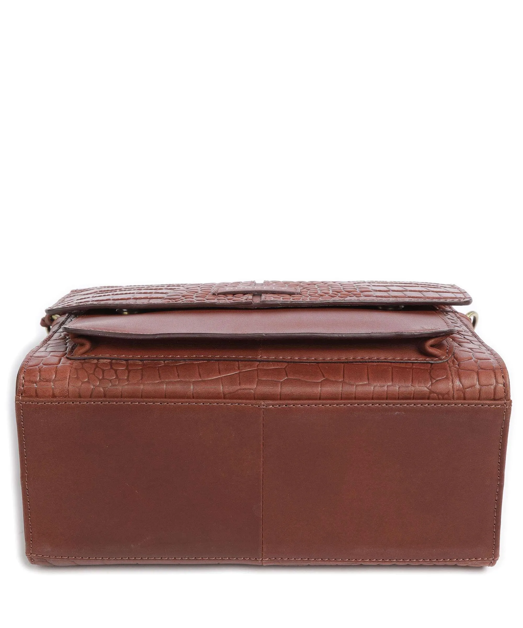  Burkely Cool Colbie Borsa a tracolla pelle in rilievo marrone  