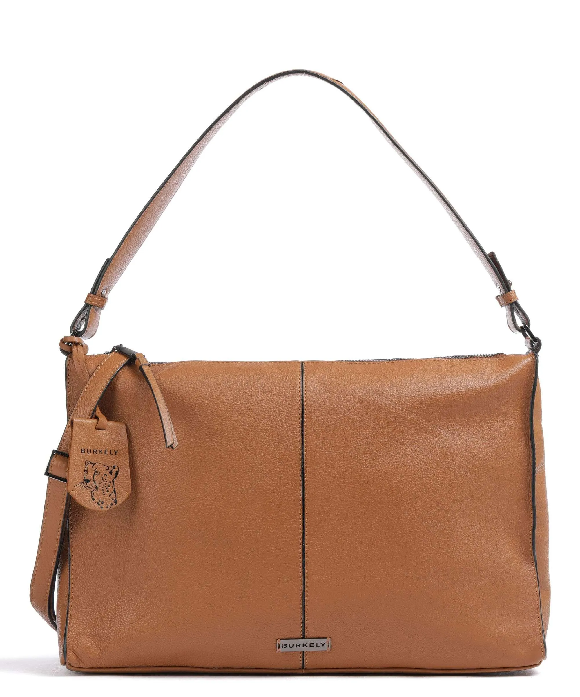  Burkely Mystic Maeve Borsa a spalla pelle a grana fine cognac  