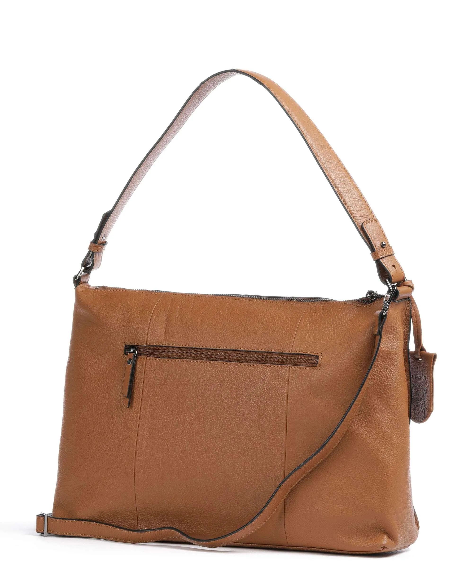  Burkely Mystic Maeve Borsa a spalla pelle a grana fine cognac  