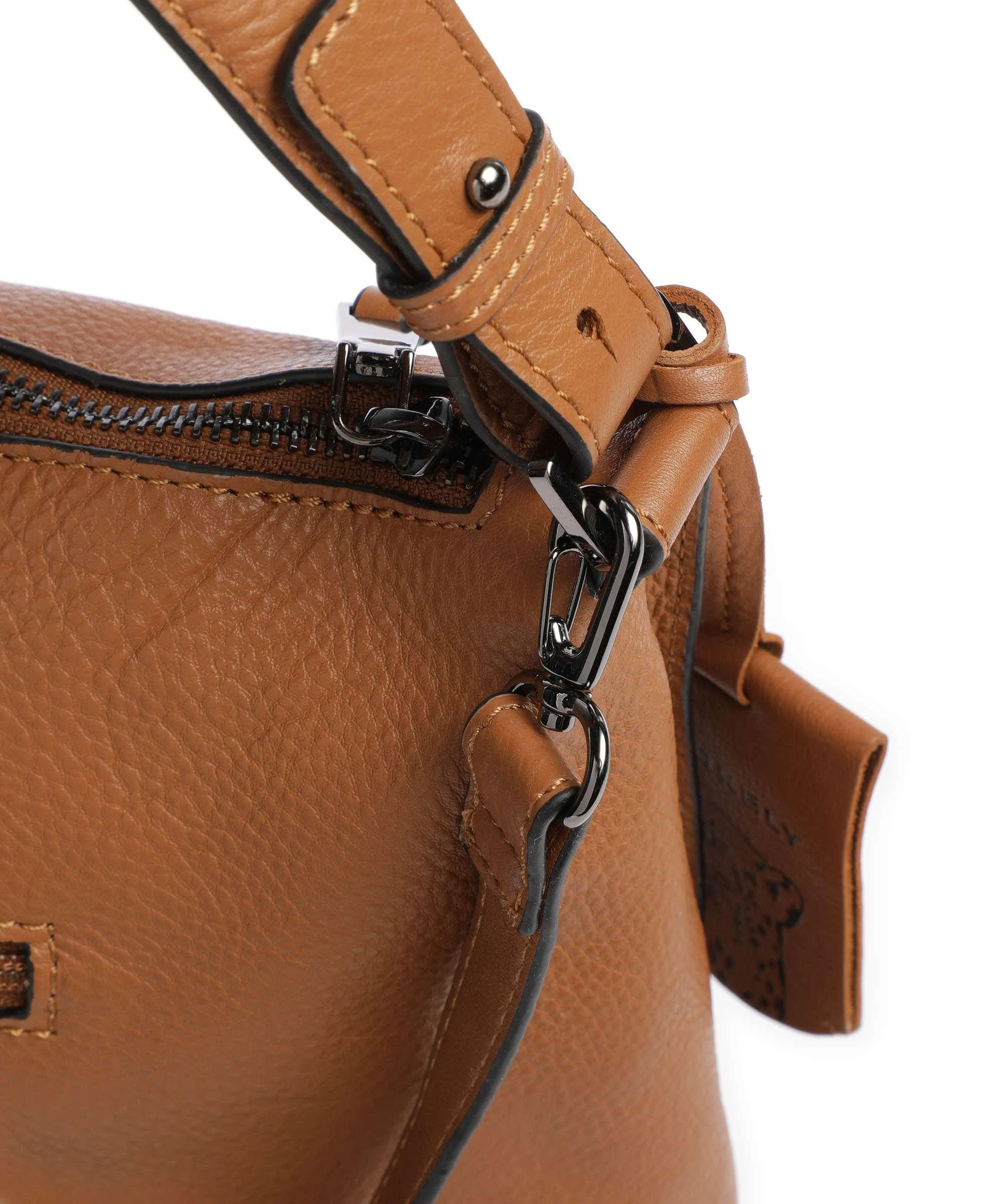  Burkely Mystic Maeve Borsa a spalla pelle a grana fine cognac  