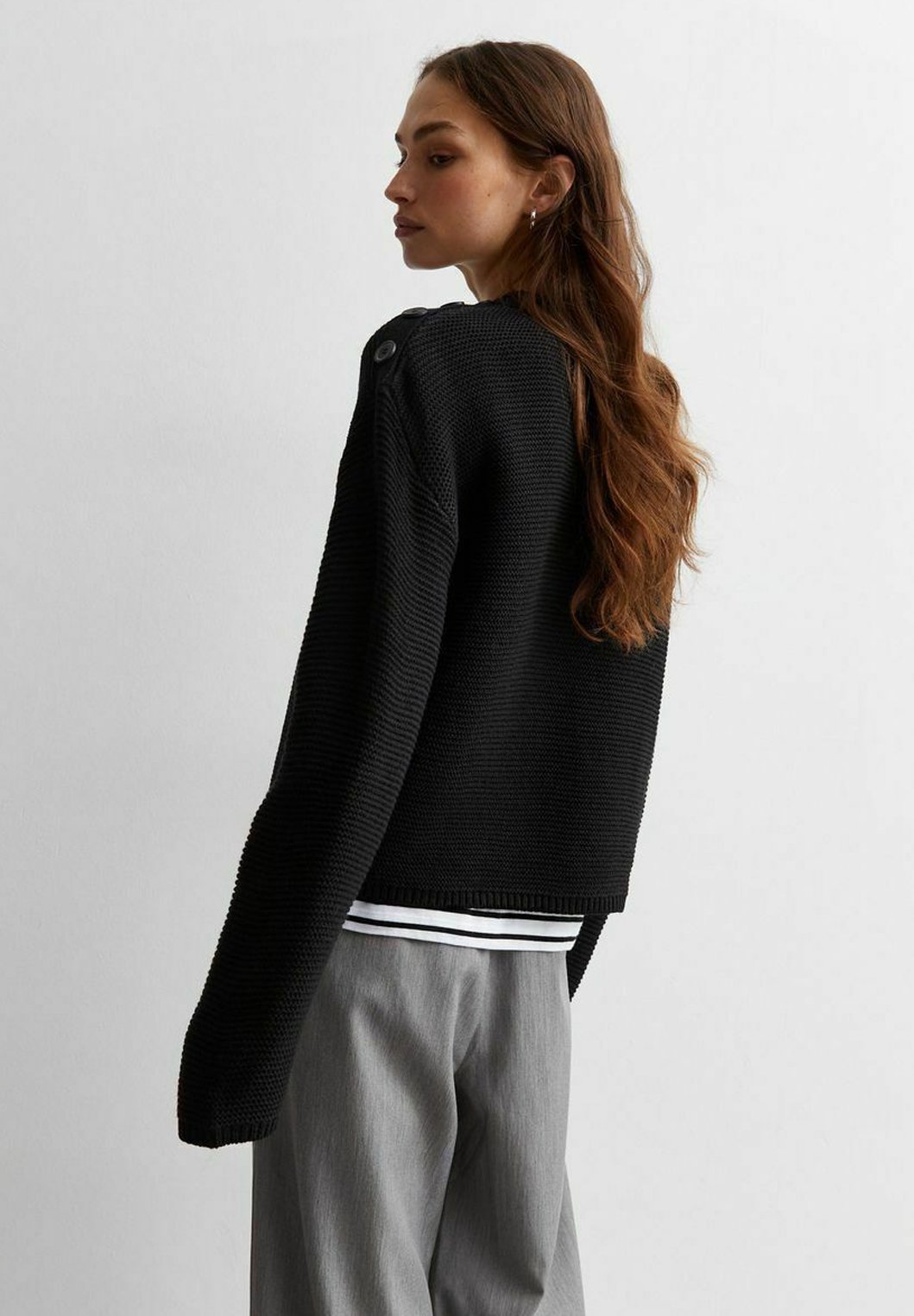 BUTTON  - Maglione