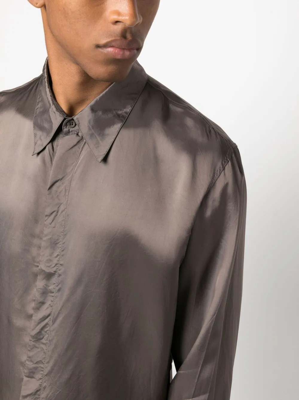 camicia a manica lunga
