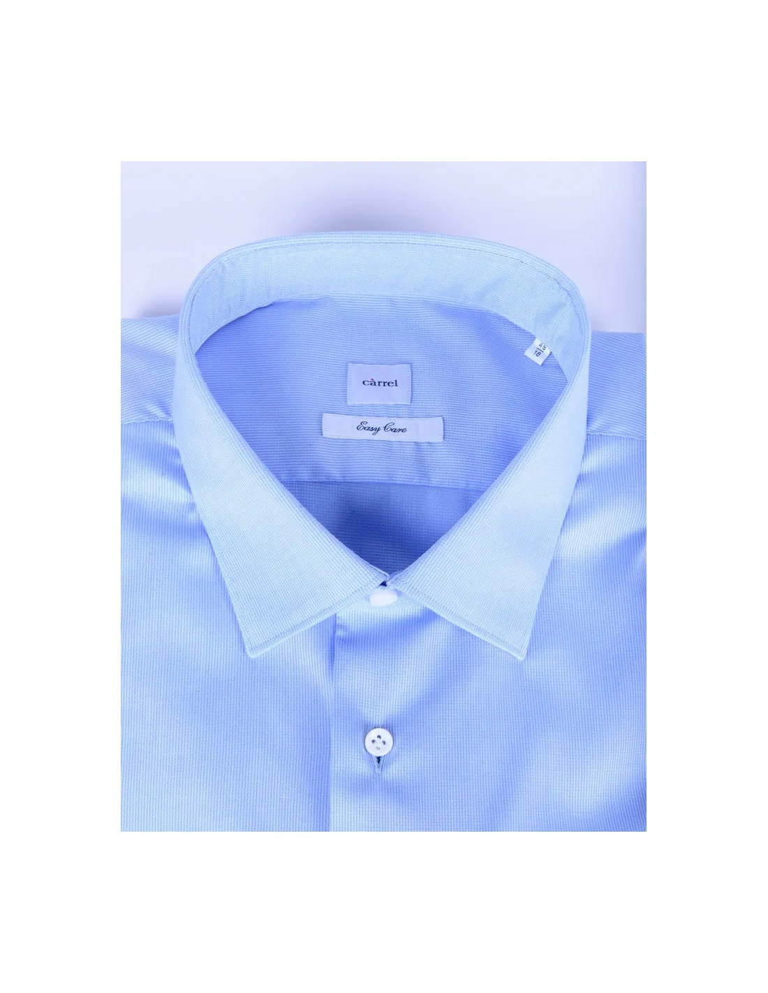 Camicia celeste uomo Carrel