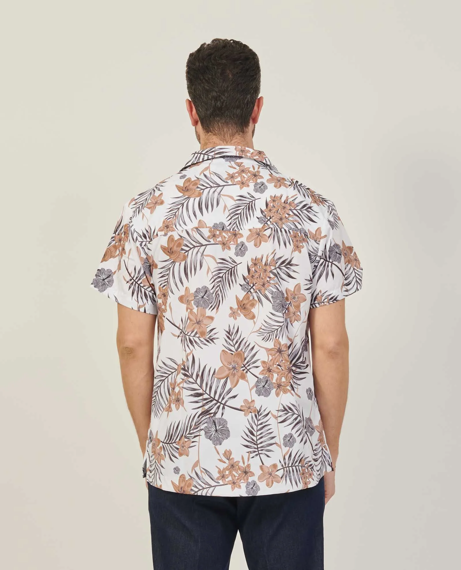 Camicia da spiaggia uomo di Boss regular fit