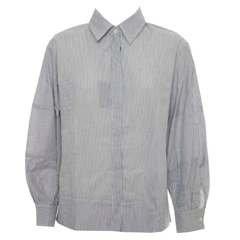 Camicia in mussola a righe Ciad 