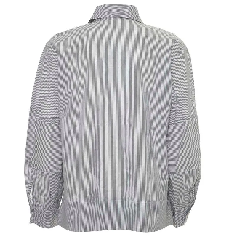 Camicia in mussola a righe Ciad 