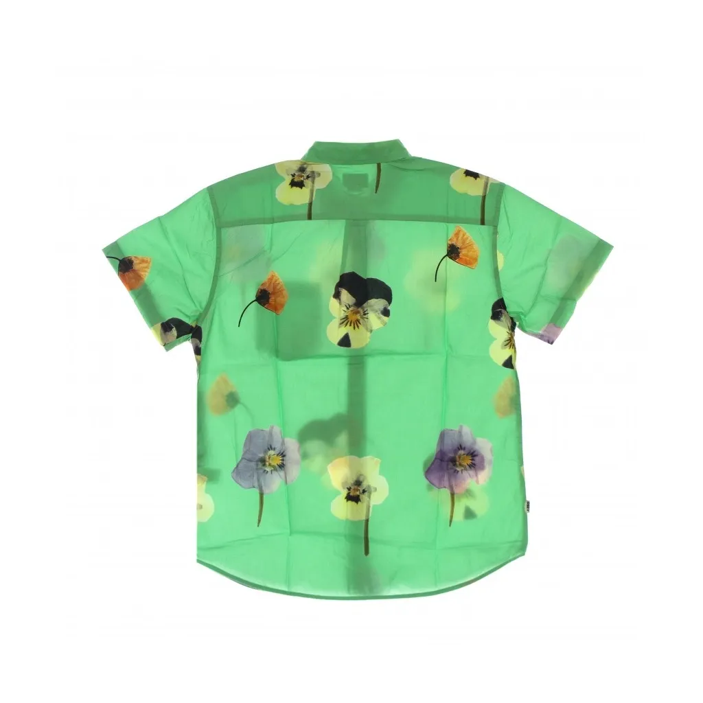 camicia manica corta uomo redux woven SEAWEED GREEN MULTI