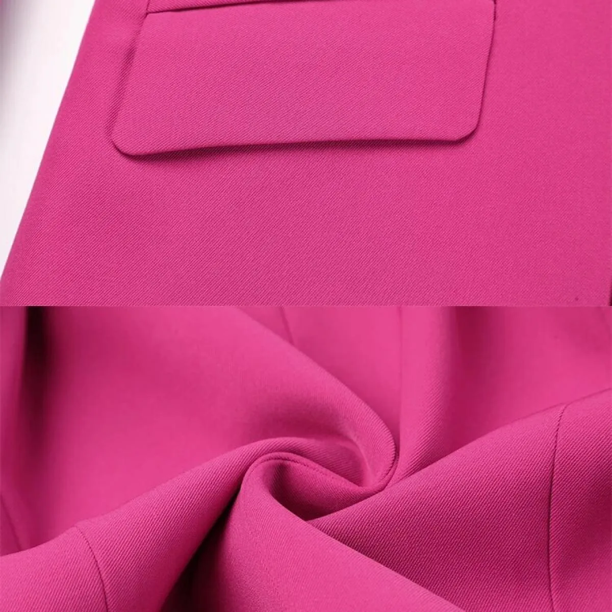 Cappotto blazer formale da donna a maniche lunghe Rosa Blu Nero Solido Giacca da lavoro slim da donna con bottone singolo da don