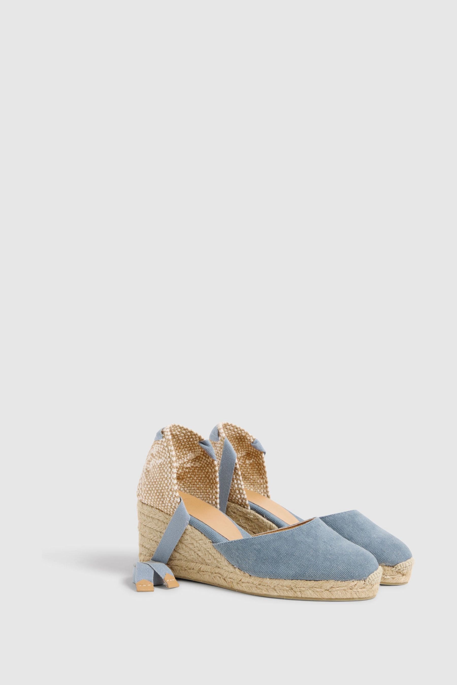 Castaner Blu - Carina - Espadrillas con zeppa