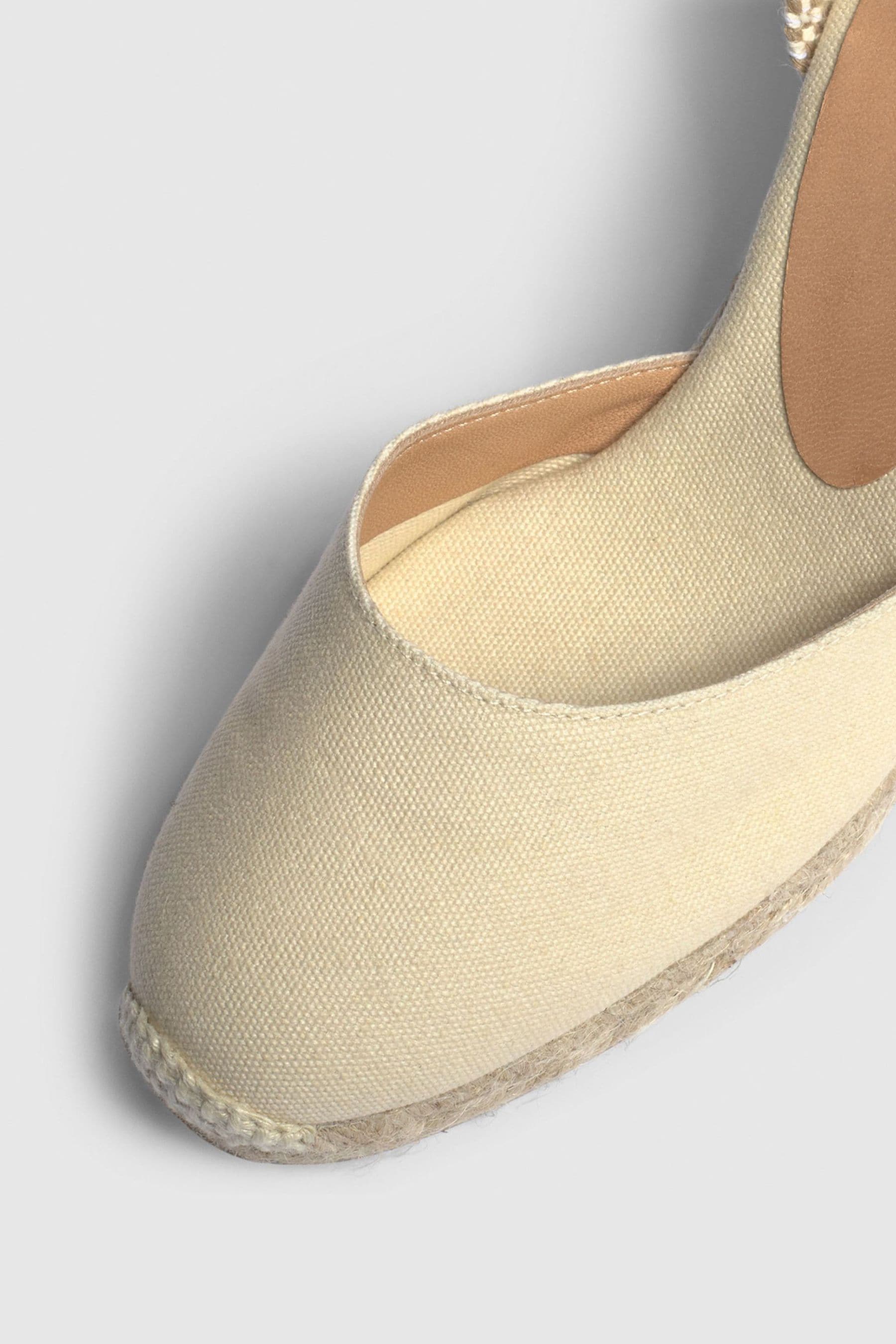 Castaner - Carina - Bianco con zeppa - Espadrillas