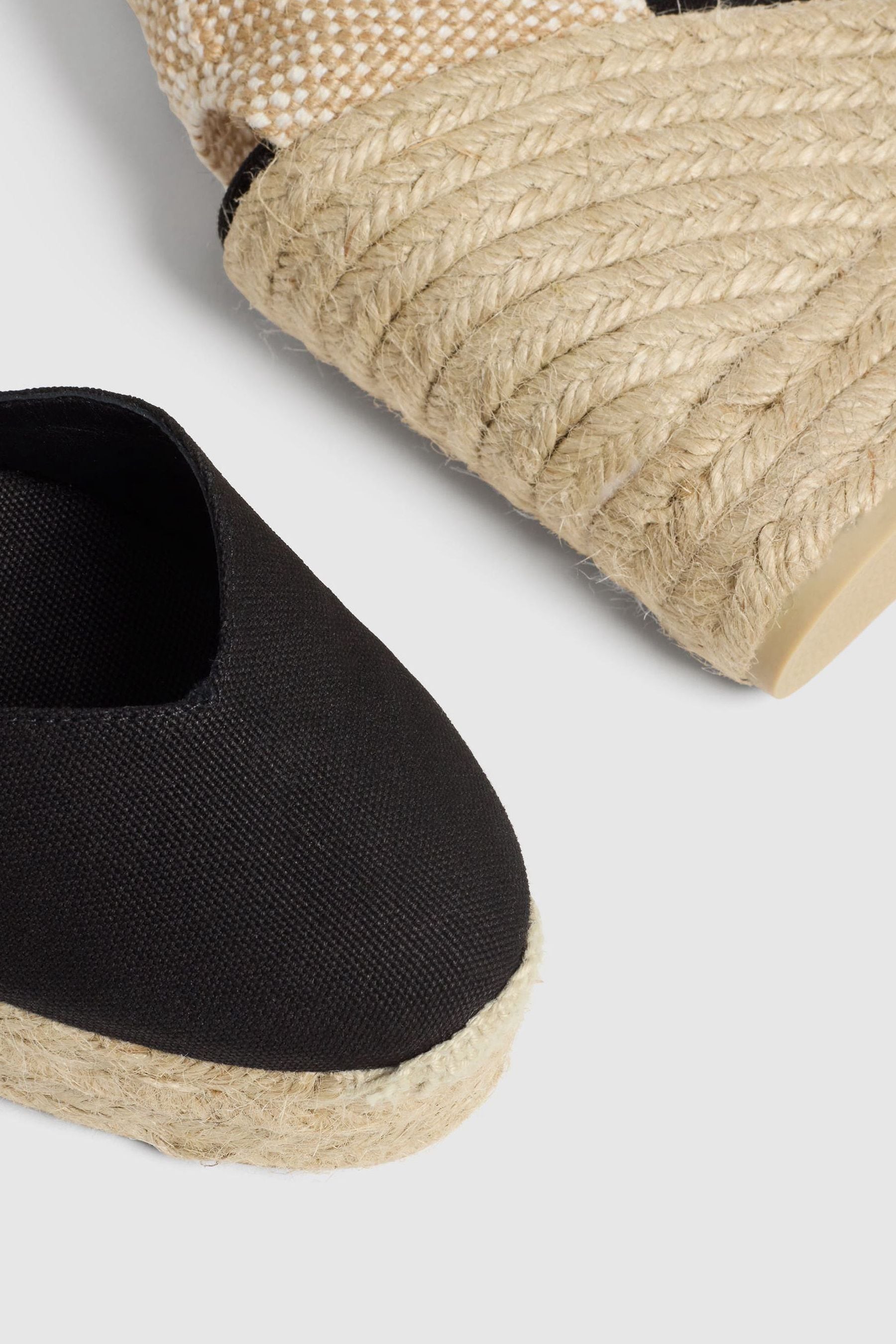 Castaner - Chiara - Nero con zeppa - Espadrillas