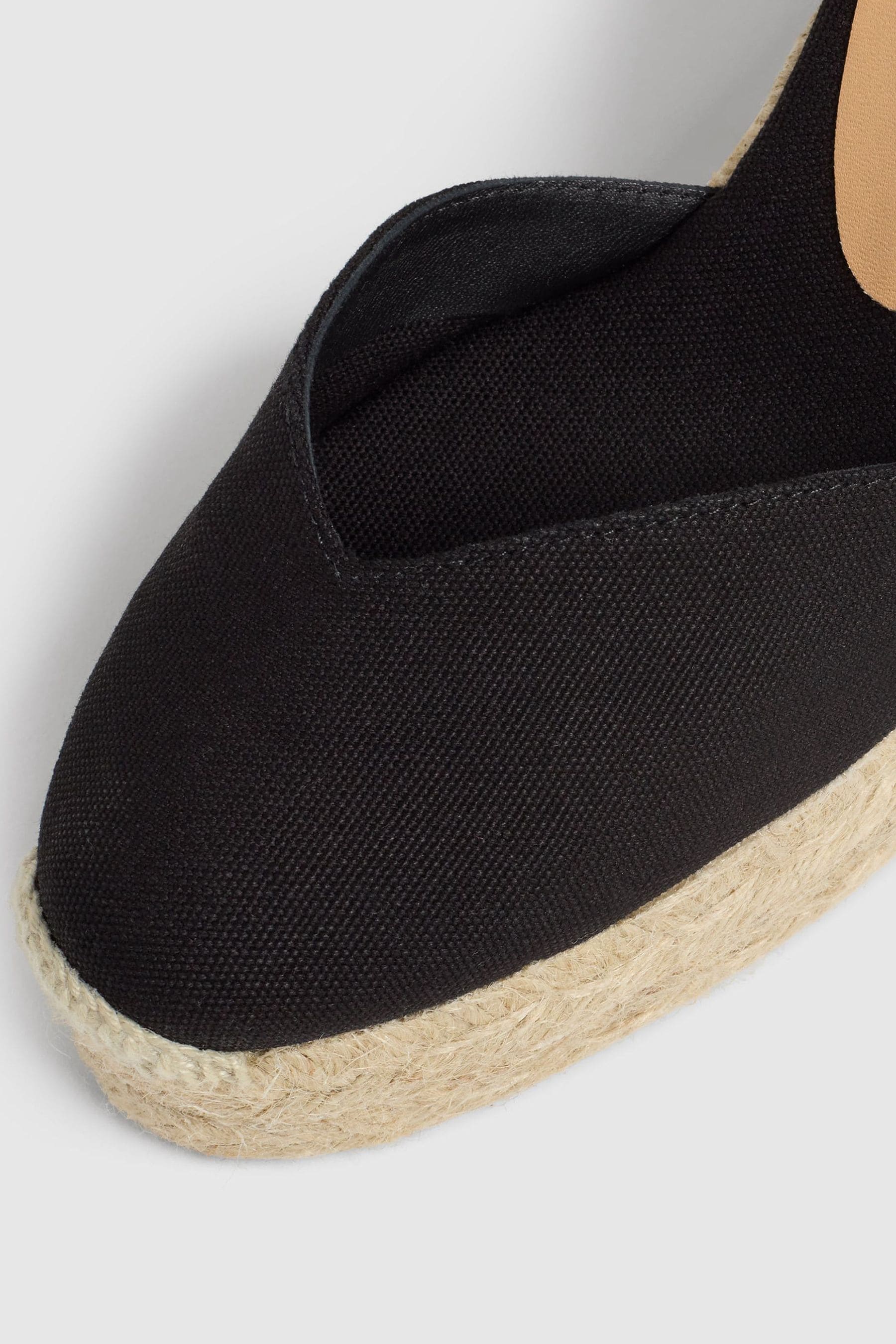 Castaner - Chiara - Nero con zeppa - Espadrillas