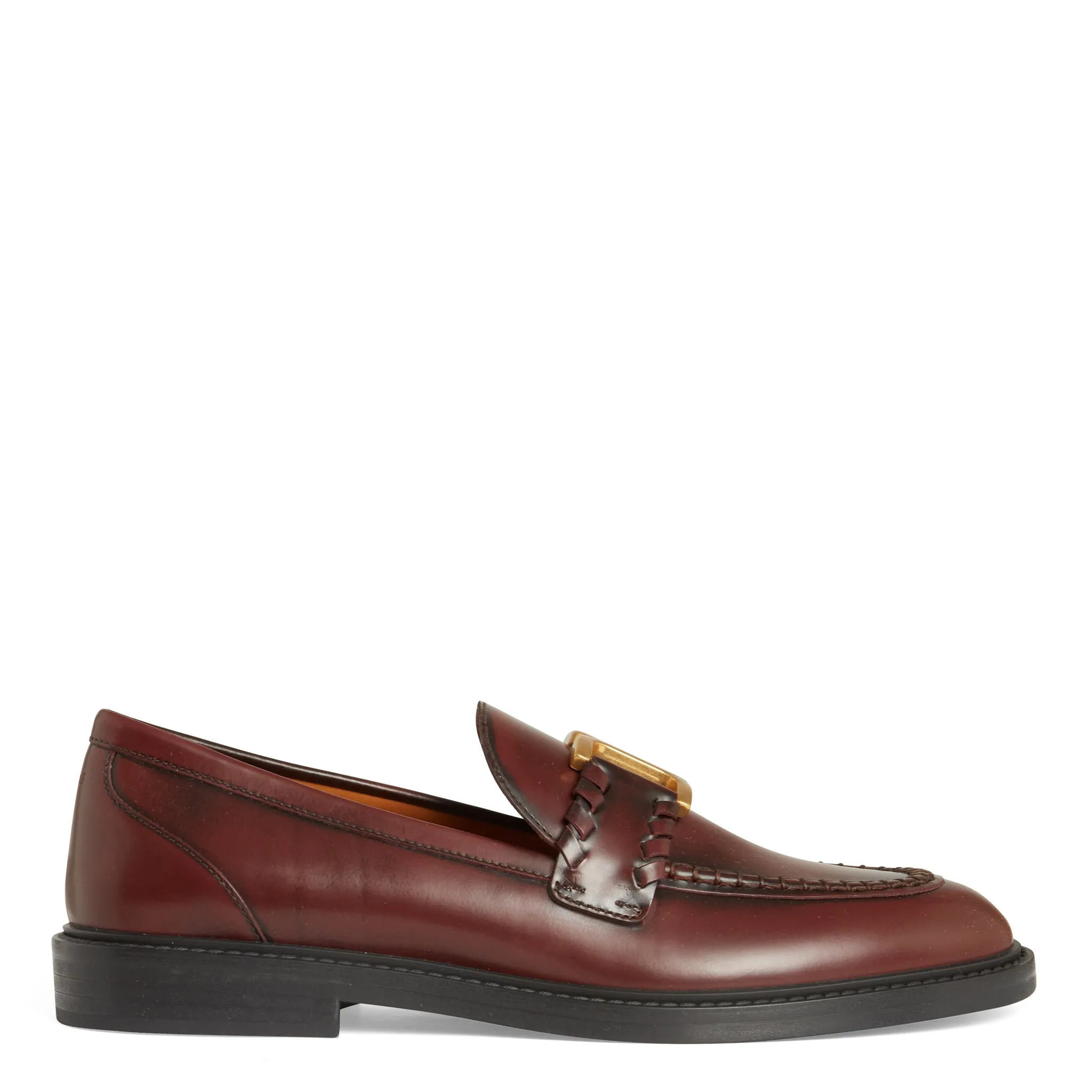 CHLOE  Mocassino ''Marcie'' in pelle marrone