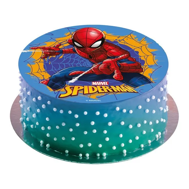 Cialda commestibile Spiderman 20 cm