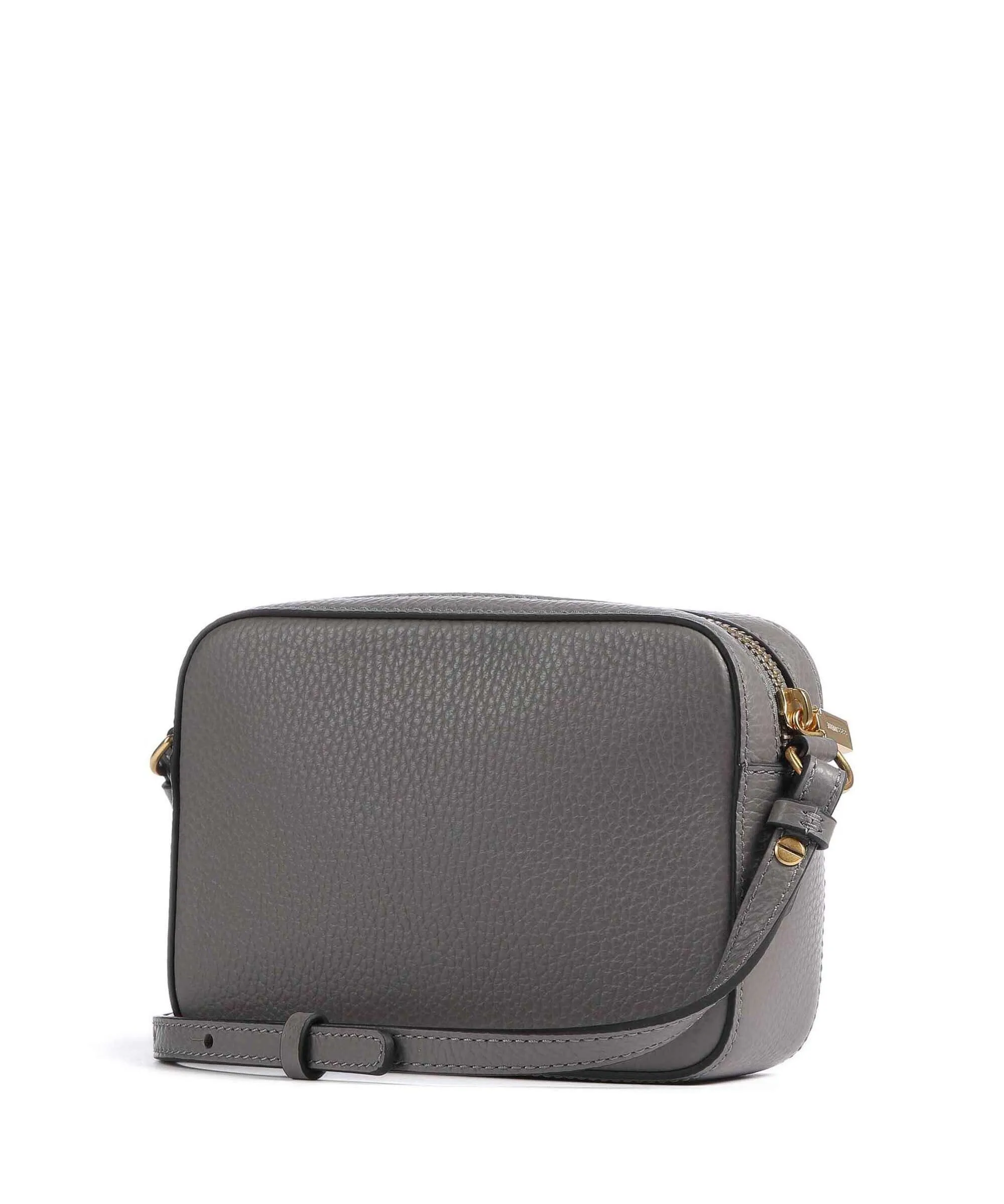  Coccinelle Beat Soft Borsa a tracolla pelle di vacchetta grana grigio  