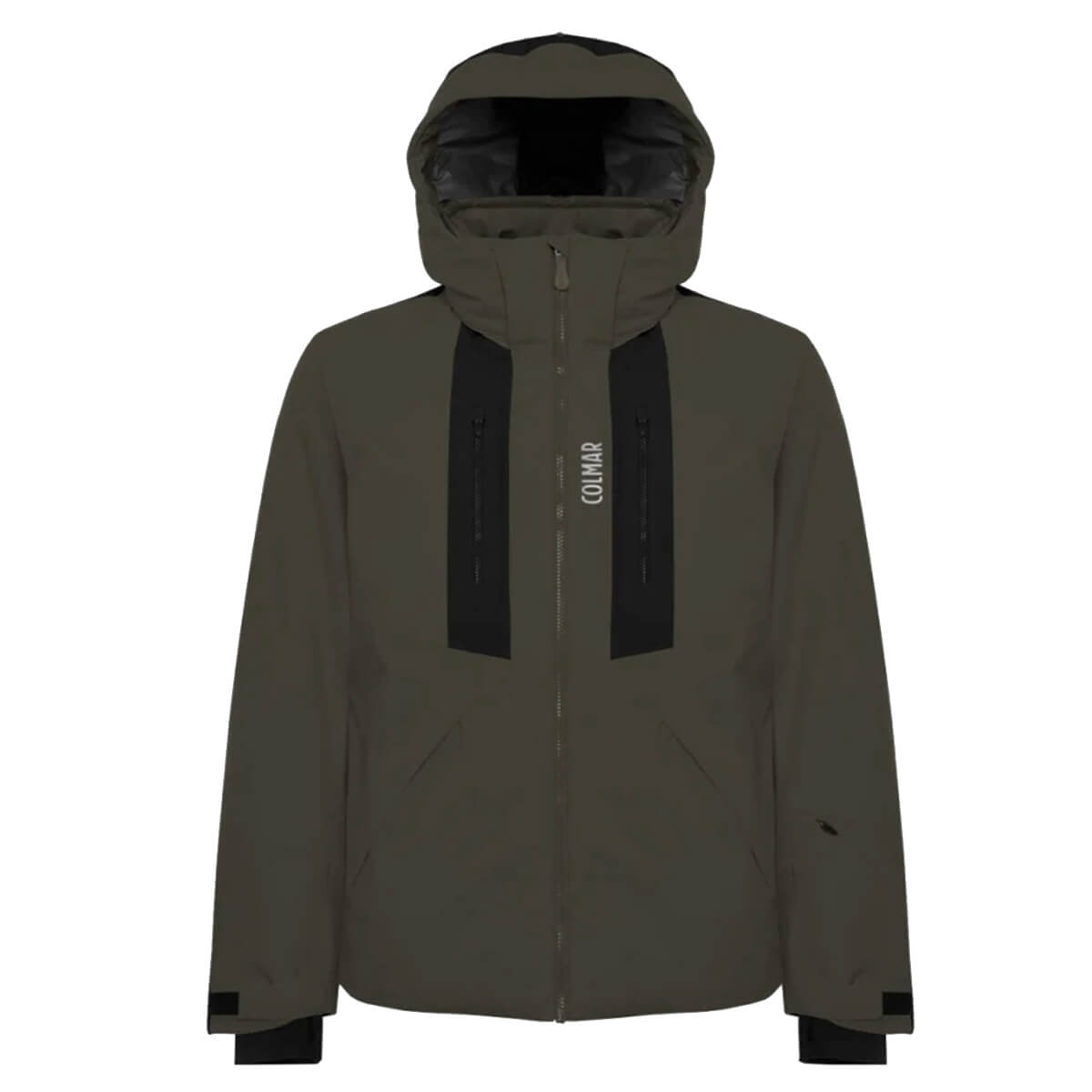 Colmar giacca da sci uomo timeless colore verdone e nero