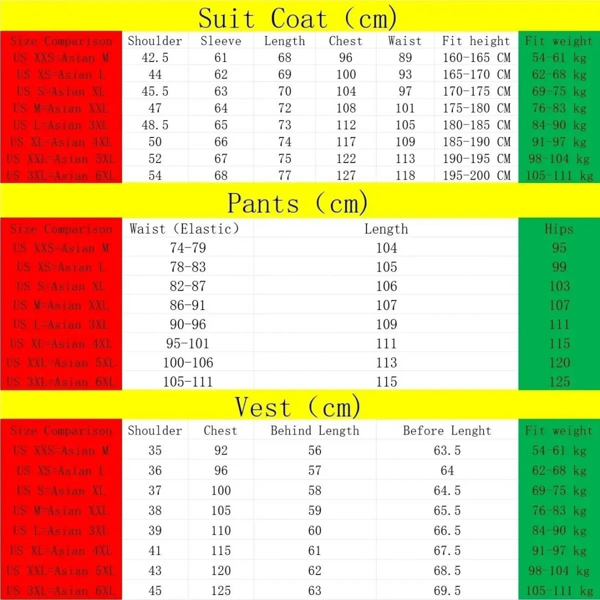 Completo da 3 pezzi Blazer Cappotto Pantaloni Gilet / Moda Nuovi uomini Casual Boutique Business Slim Tinta unita Giacca formale