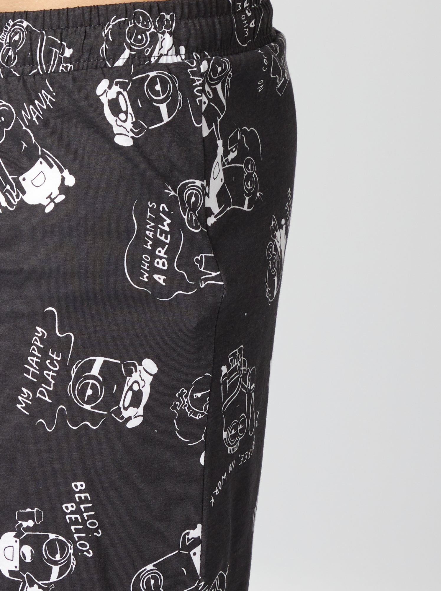 Completo pigiama corto 'I Minions' - 2 pezzi - BIANCO