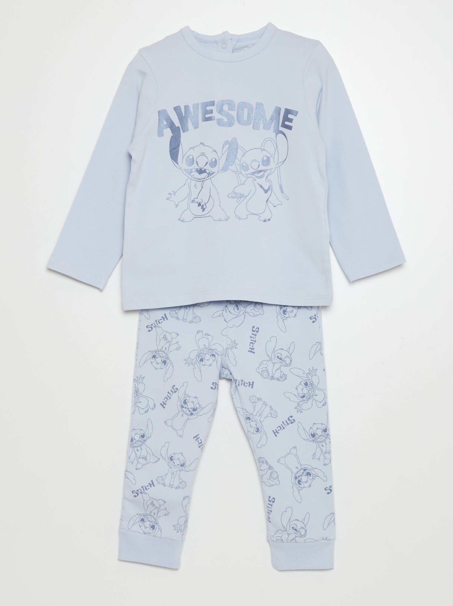 Completo pigiama t-shirt + pantaloni 'Disney' - 2 pezzi - BLU