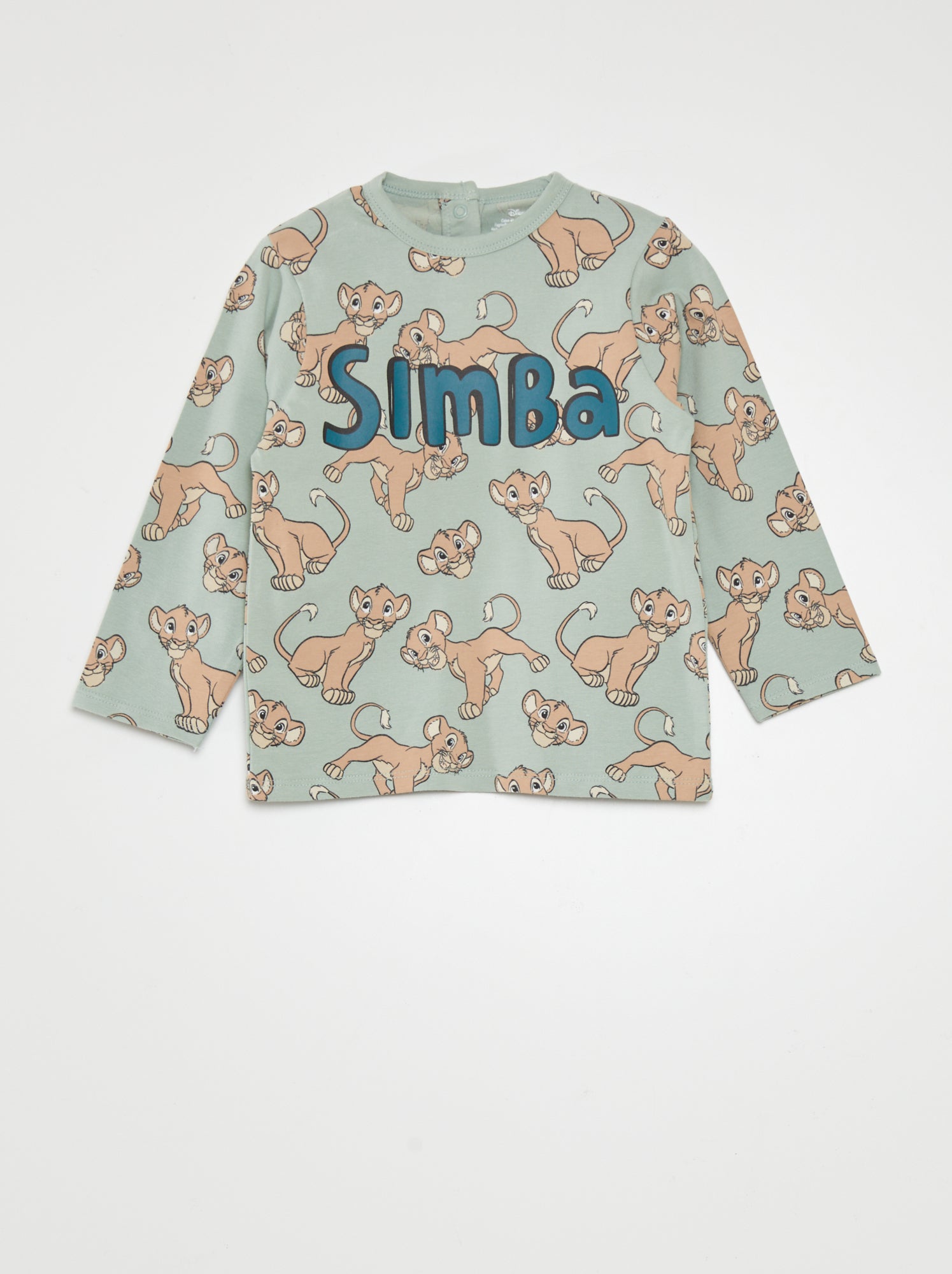 Completo pigiama t-shirt + pantaloni 'Disney' - 2 pezzi - VERDE