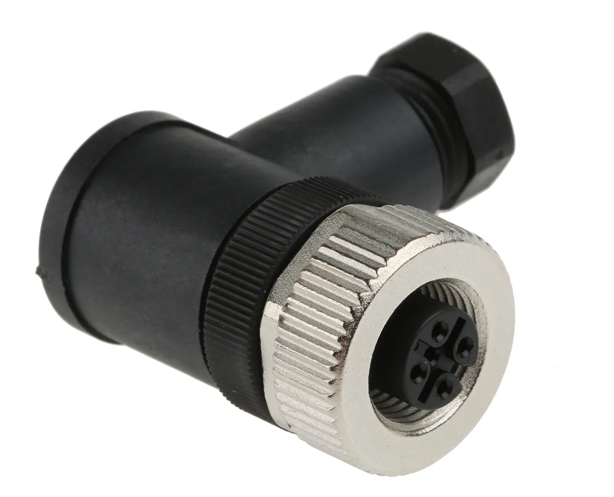 Connettore circolare Phoenix Contact, femmina, serie SACC, M12, 4 poli, Montaggio su cavo