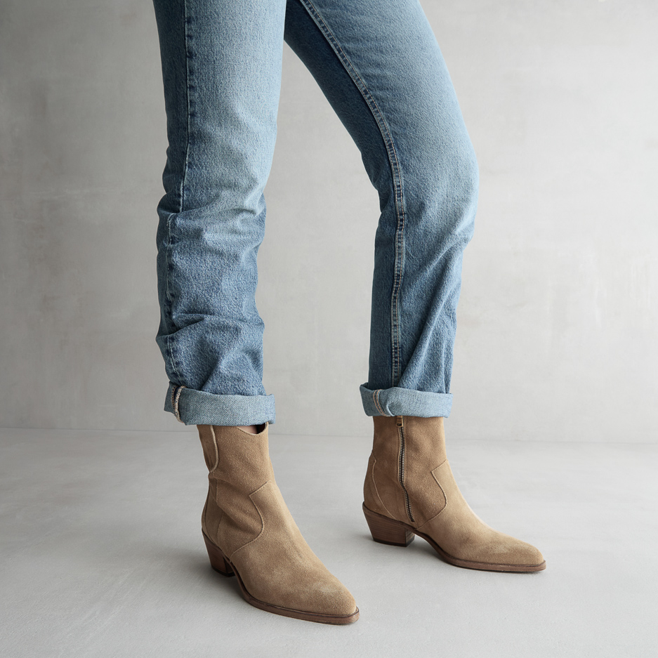 Cowboy Boot Tortora