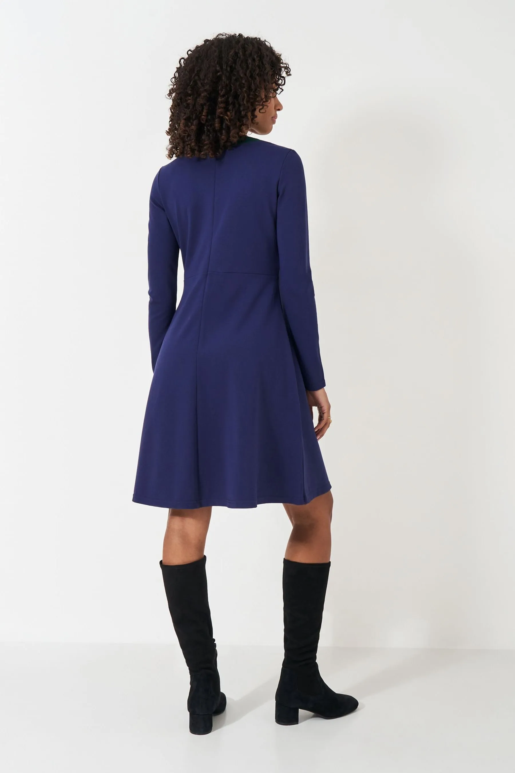 Crew Clothing Company Verde - Evalyn Ponte Vestito    
