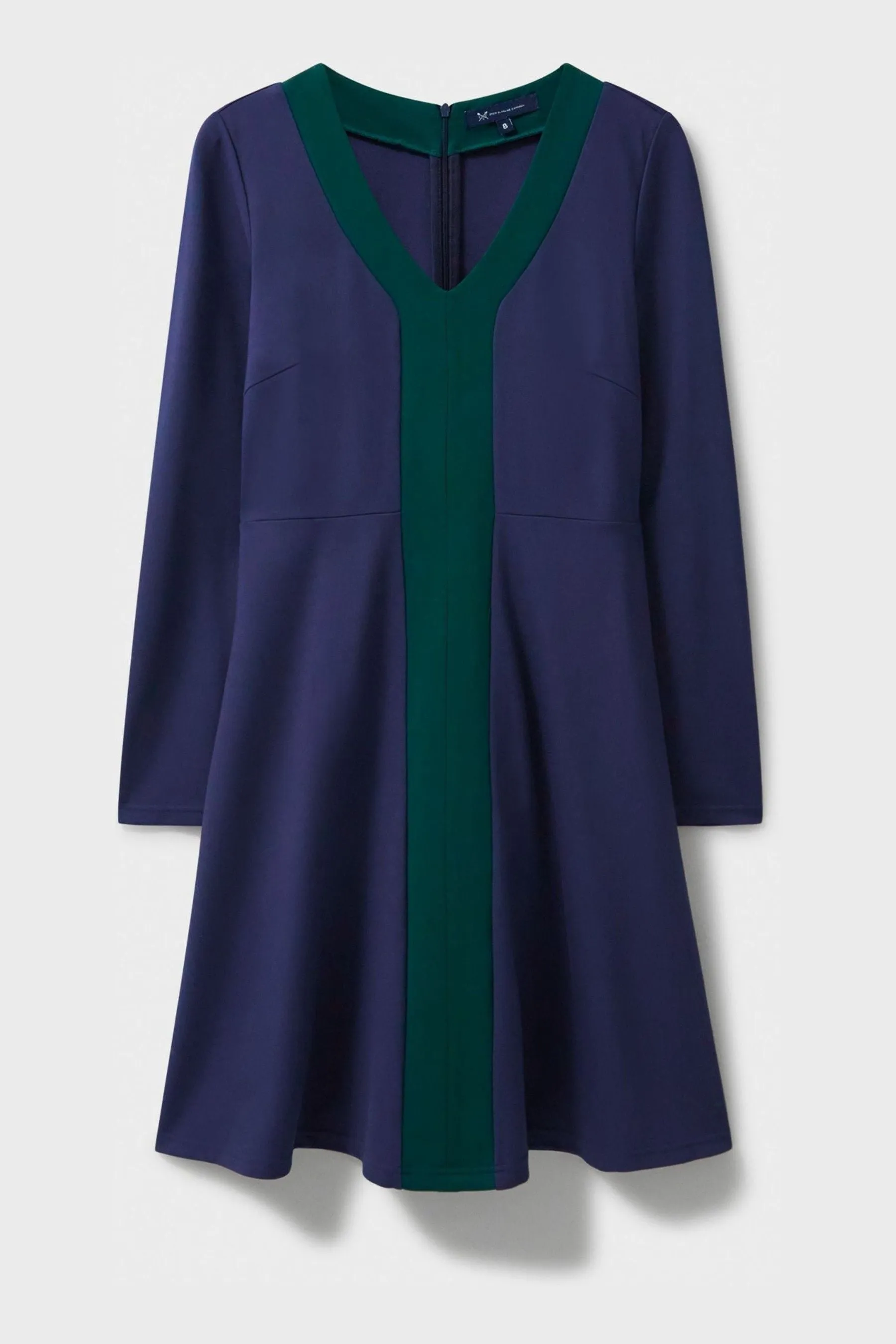 Crew Clothing Company Verde - Evalyn Ponte Vestito    