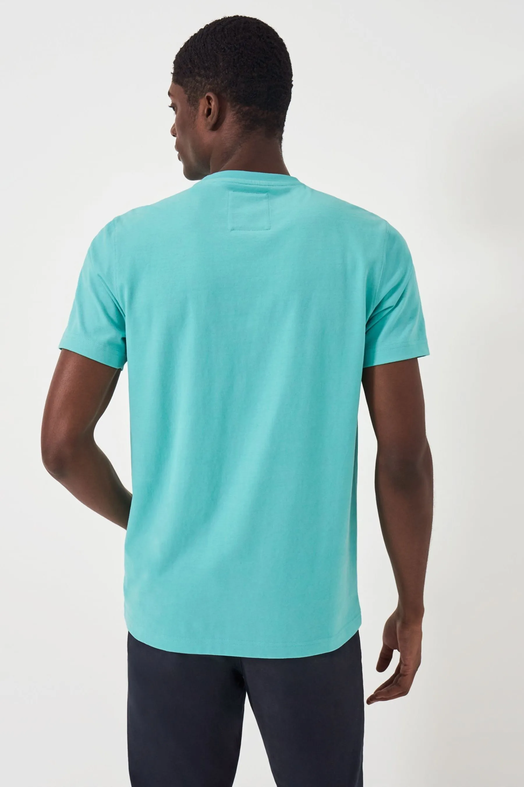 Crew Clothing Maglietta classica tinta unita 100% cotone    