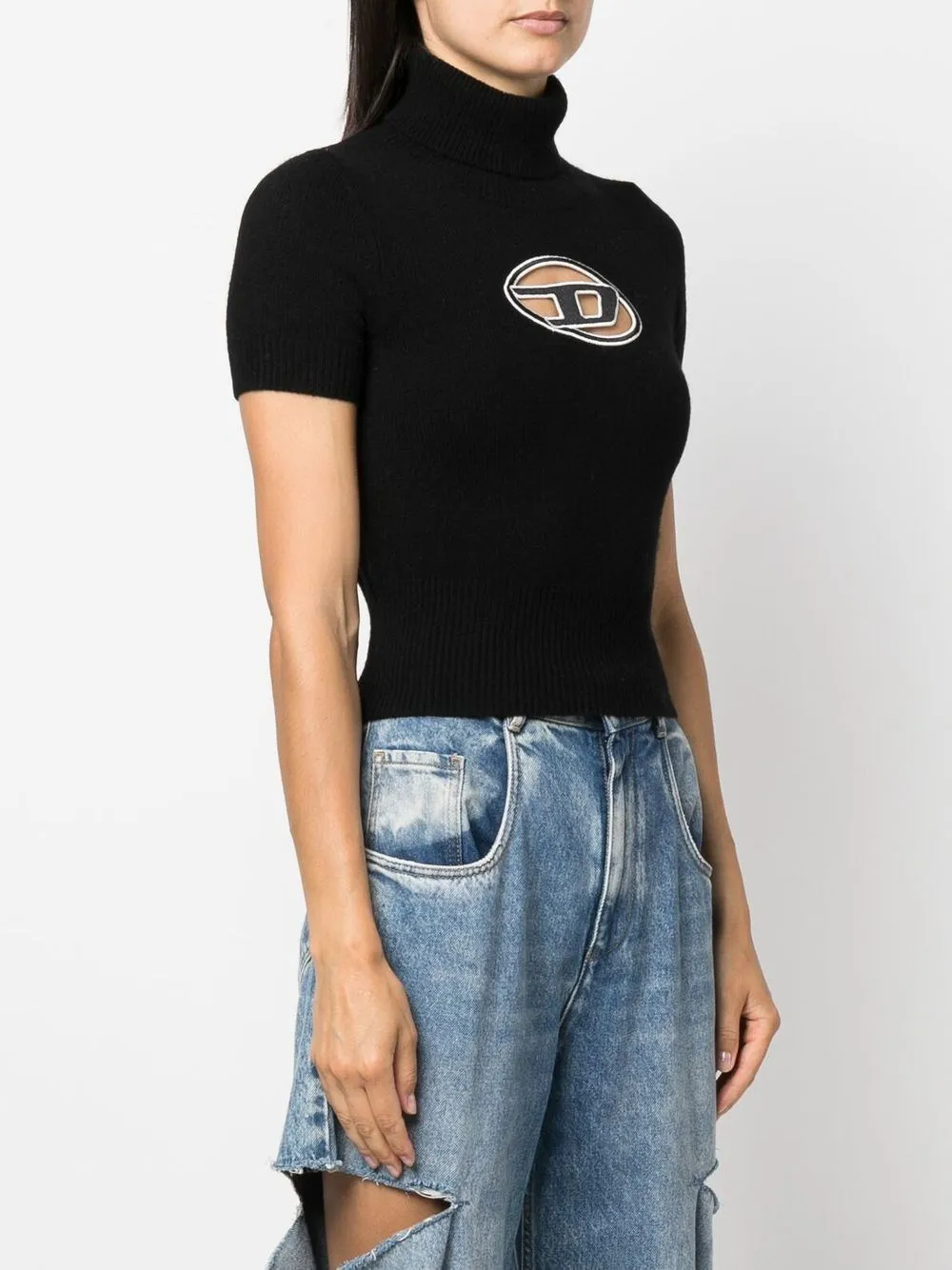 Diesel-Maglione M-Argaret con ricamo