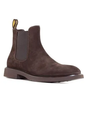 DOUCAL'S Calzature,Stivaletti Polacchino beatles in camoscio marrone 