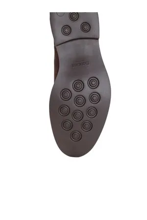 DOUCAL'S Calzature,Stivaletti Polacchino beatles in camoscio marrone 